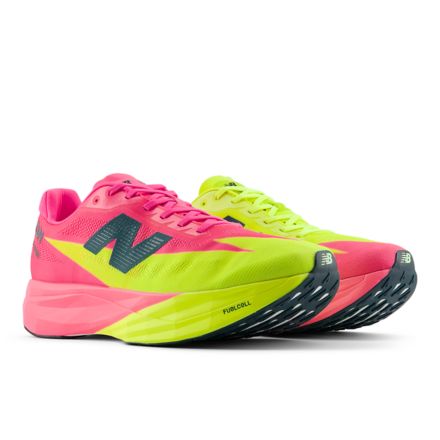 TCS London Marathon SC Elitev5, ALKALINE GREEN with PINK HEAT, MRCEL55L