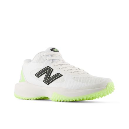 FreezeLX v5 Turf, NB WHITE with BLACK with Silver Metallic, MREEZ6ND