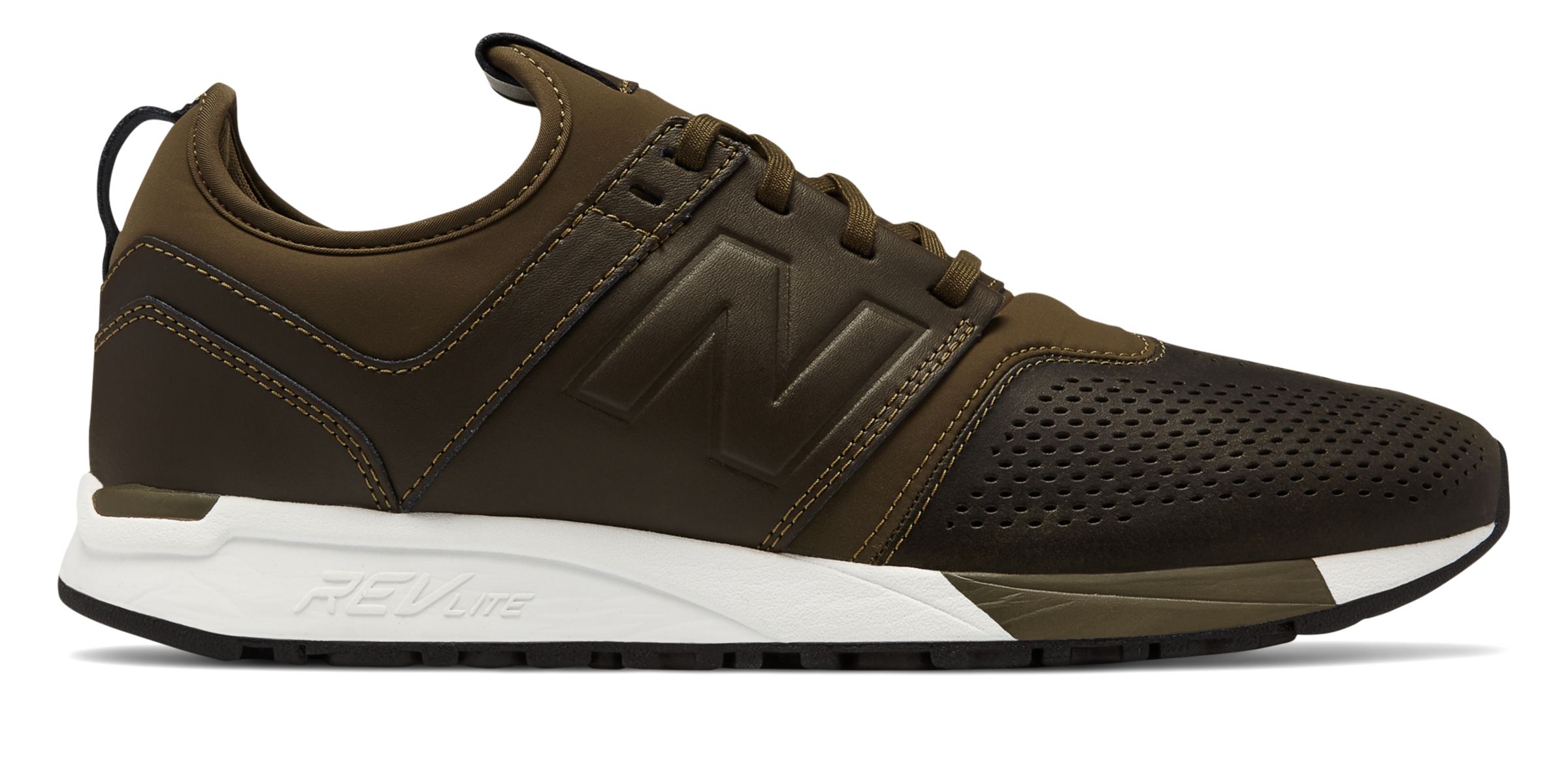 new balance leder luxe