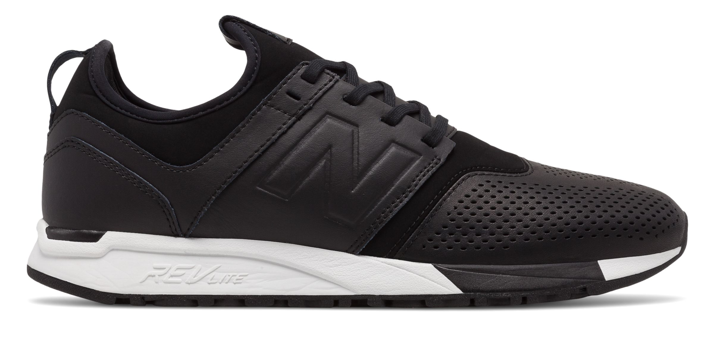 new balance men's 247 leather shoes