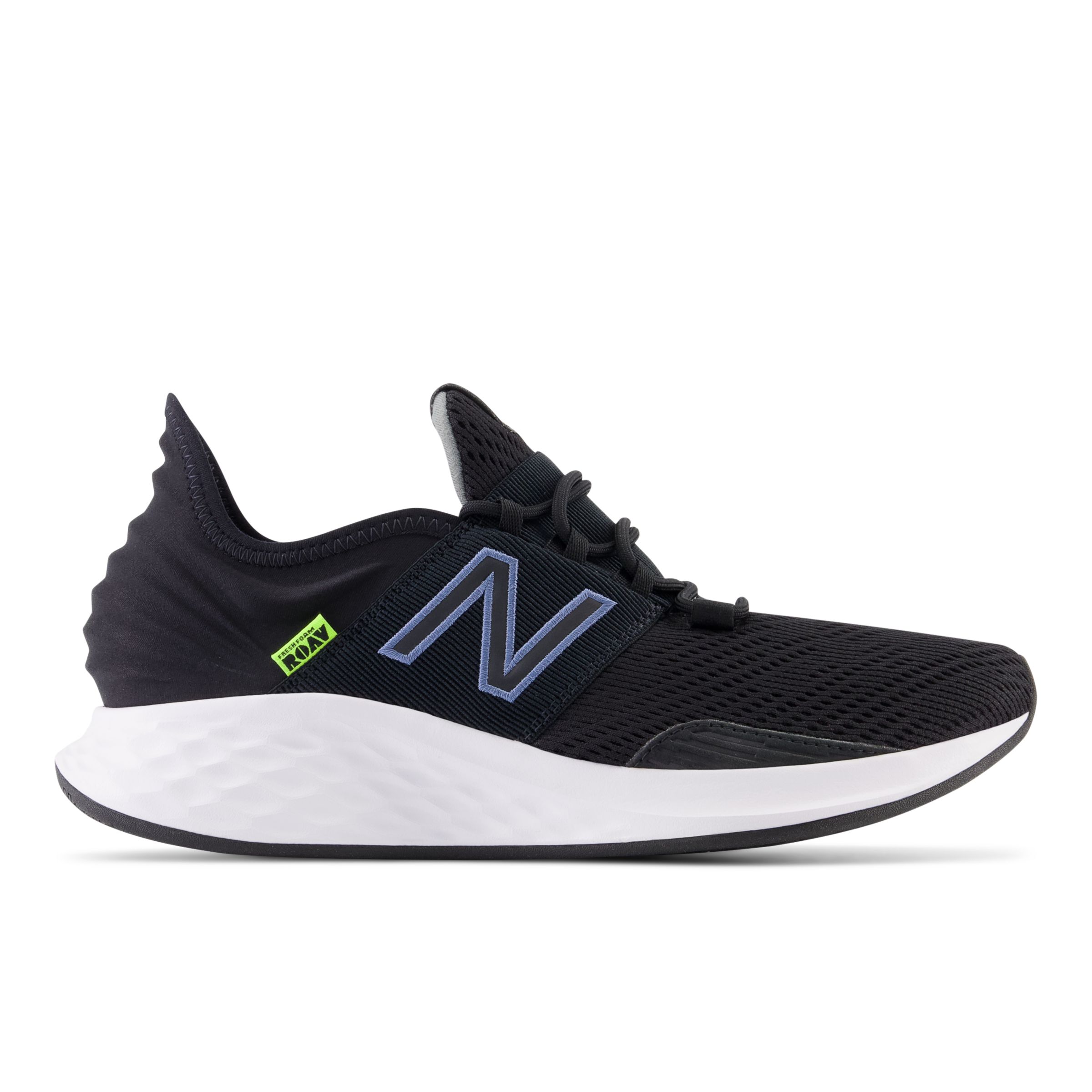 

New Balance Men's Fresh Foam Roav Black/White - Black/White