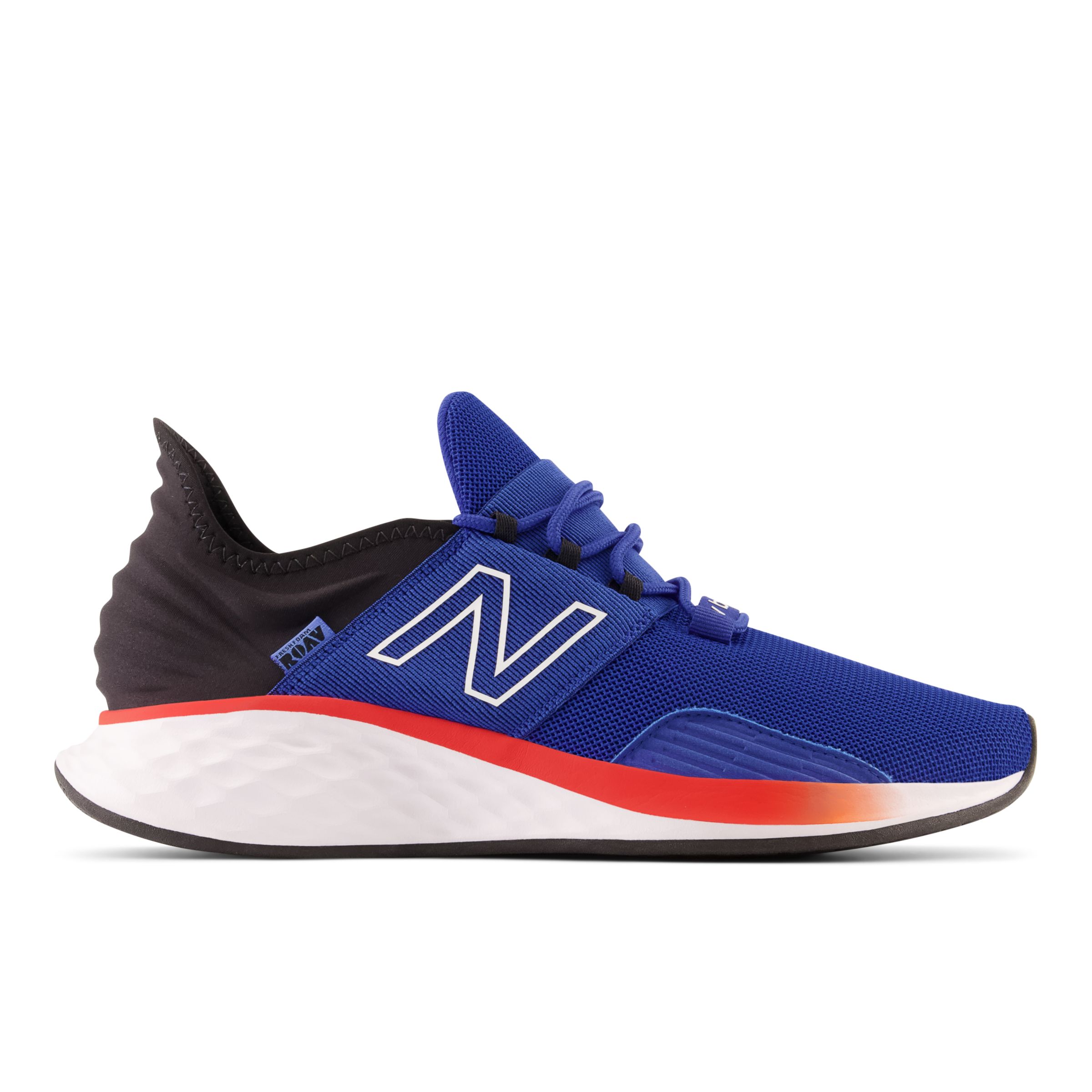 New Balance Men's Fresh Foam Roav - Blue/Bleu/Red/rouge/Black/Noir/White/blanc - MROAVBN