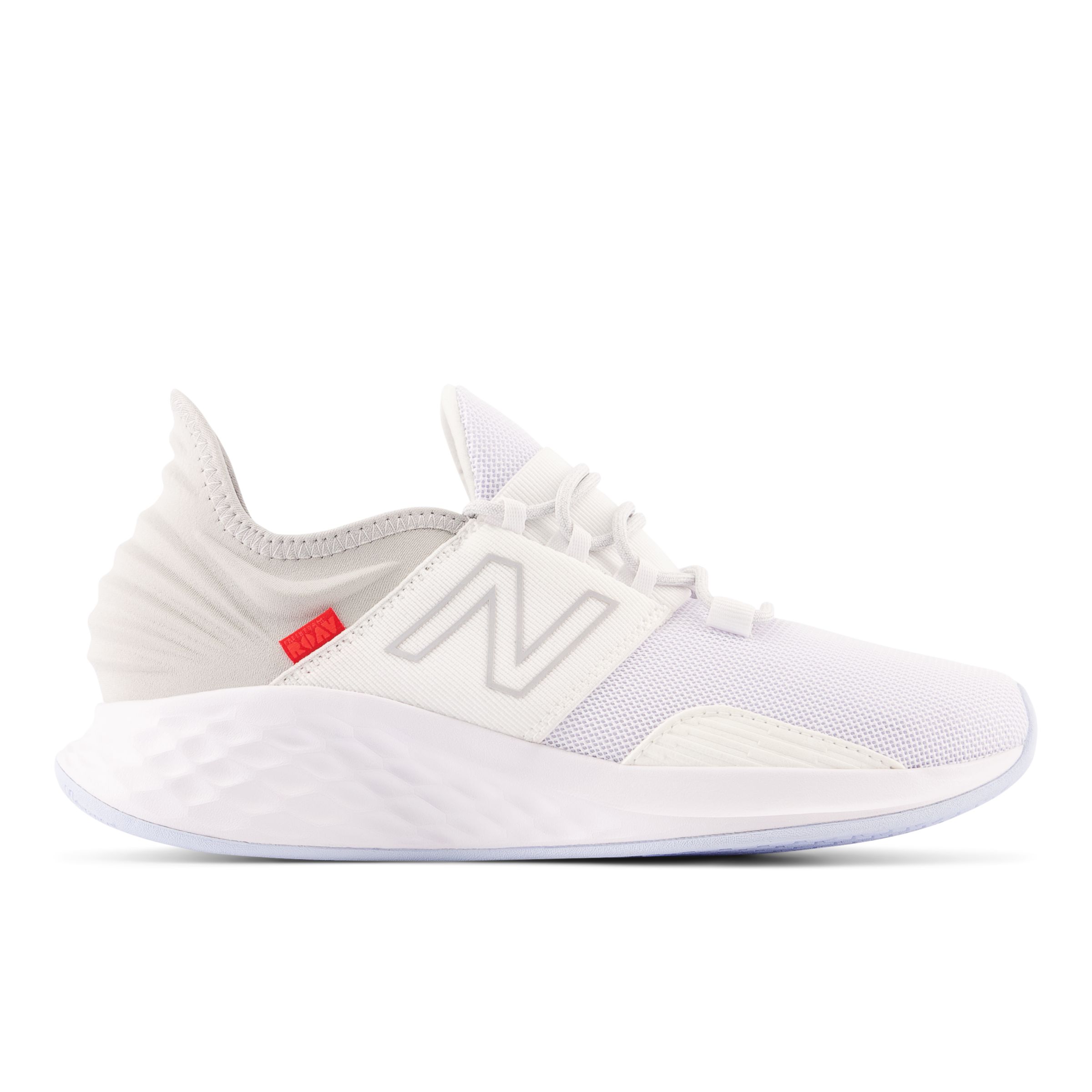 New Balance Men's Fresh Foam Roav - White/Red - MROAVCW1