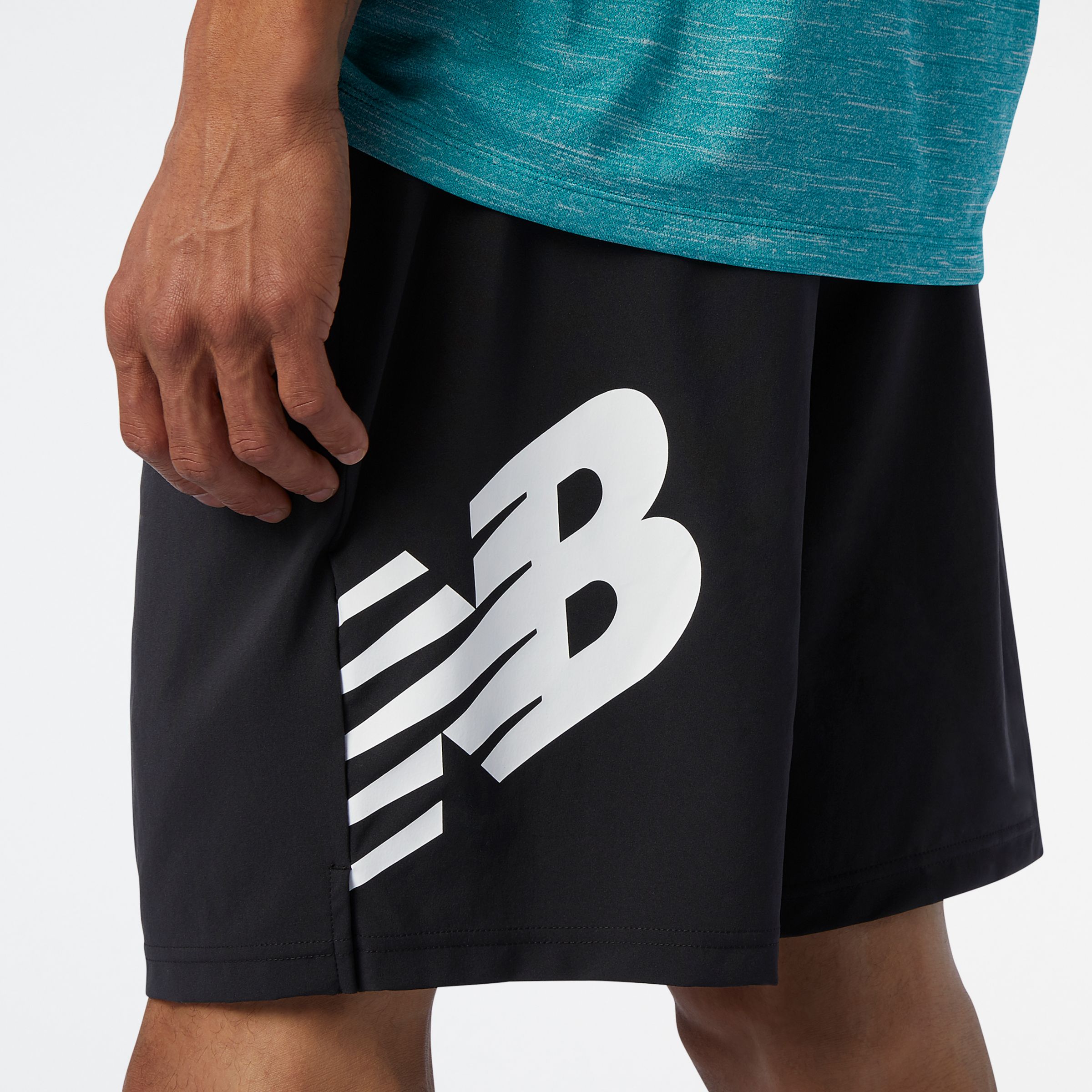 new balance woven shorts