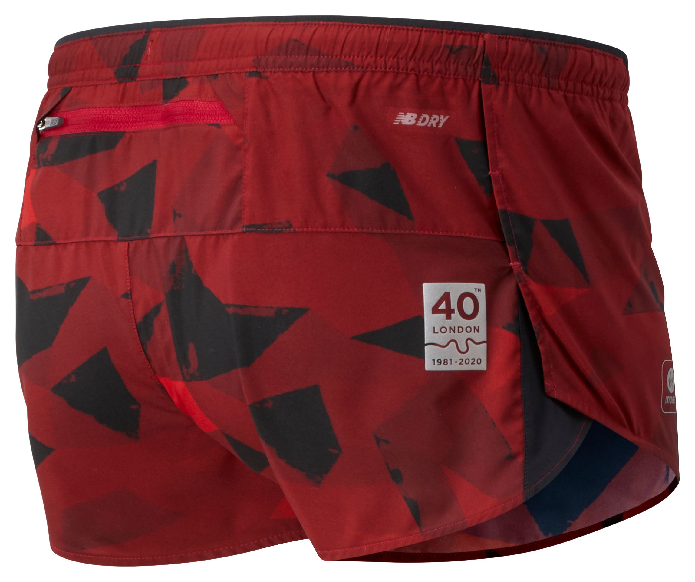 red split shorts