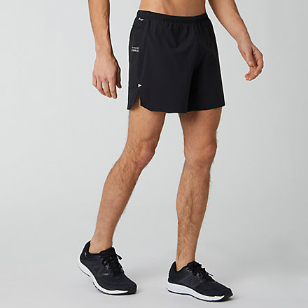 NB Impact Run 5 Inch Shorts, MS01241BK image number null