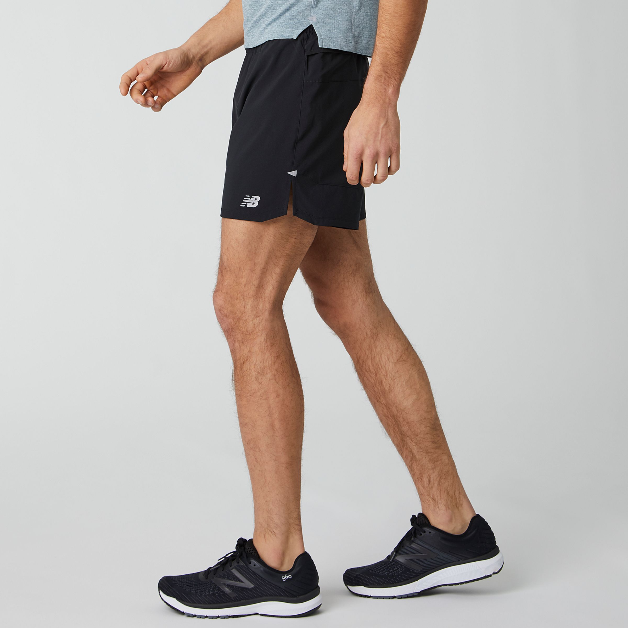 nb running shorts