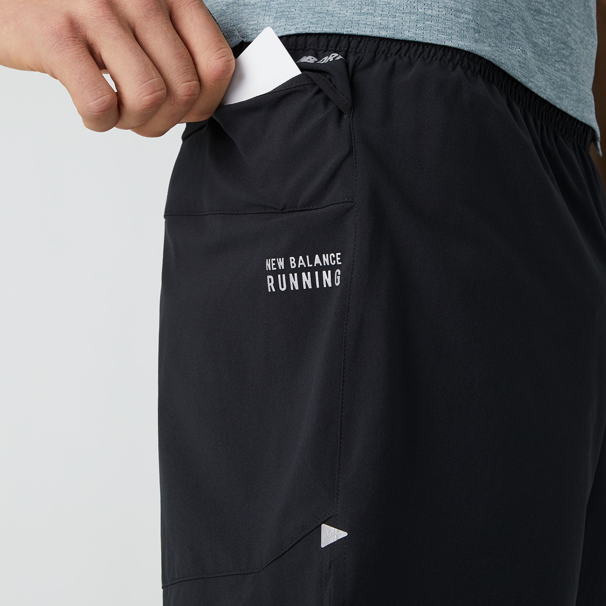 new balance running shorts with pockets