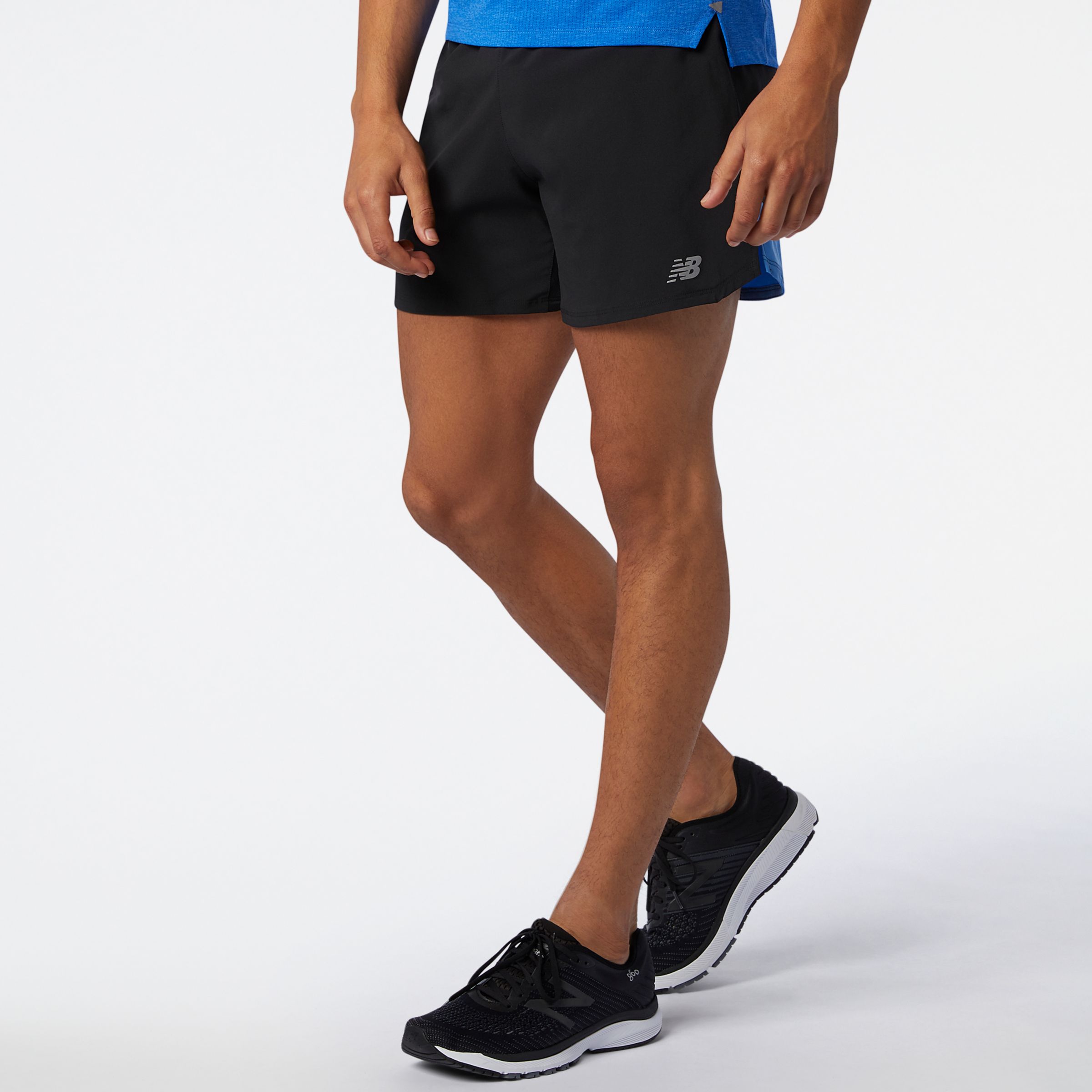 black new balance shorts