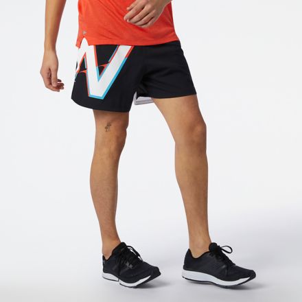 Printed Impact Run 5 Inch Short