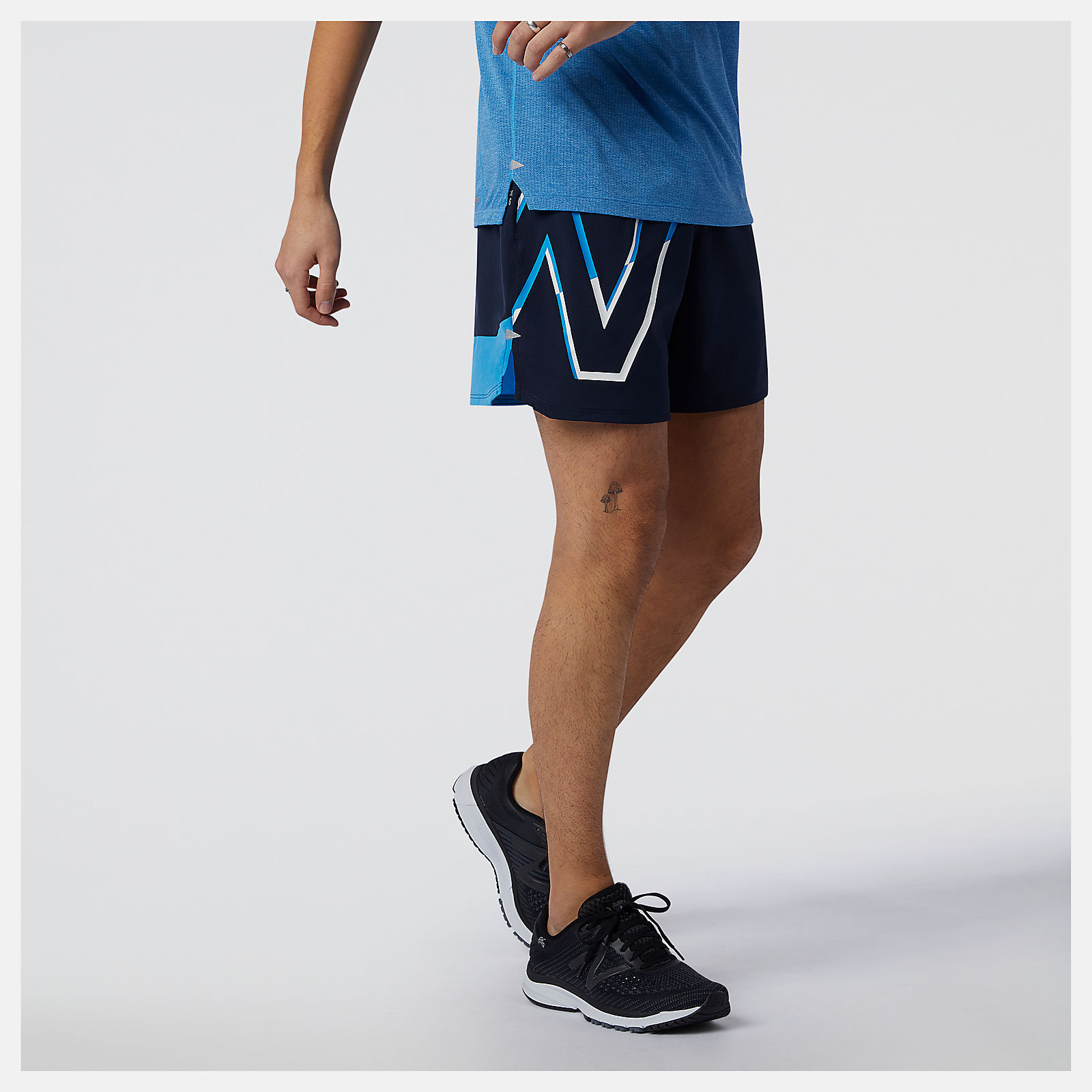 Printed Impact Run 5 inch Short - New Balance Printed Impact Run 5 inch Short - New Balance