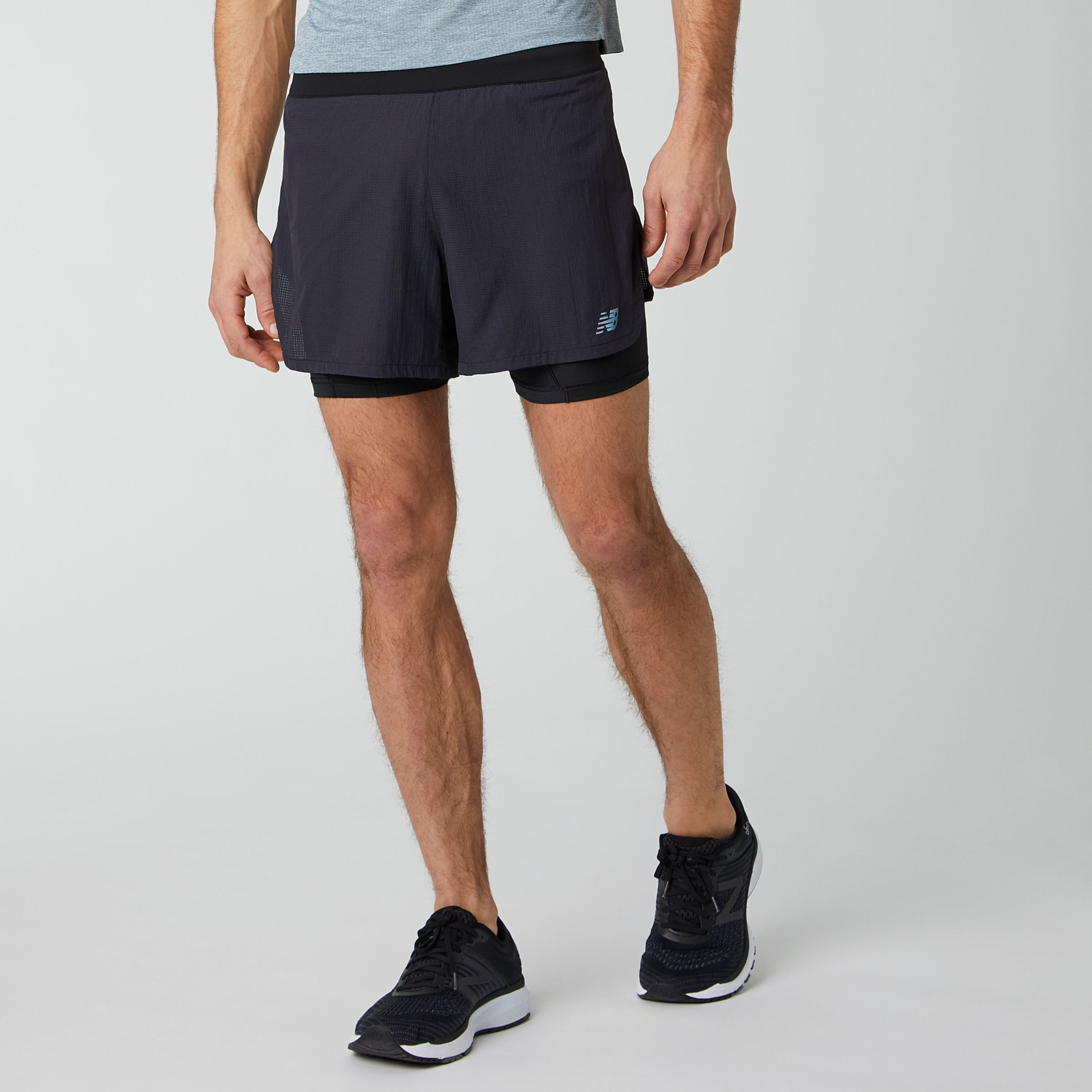 2 in 1 5 inch shorts