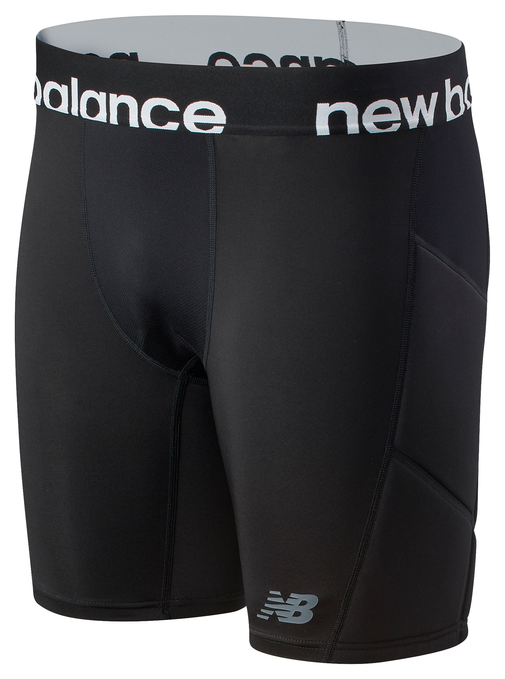 

New Balance Men's Slider Short Black - Black