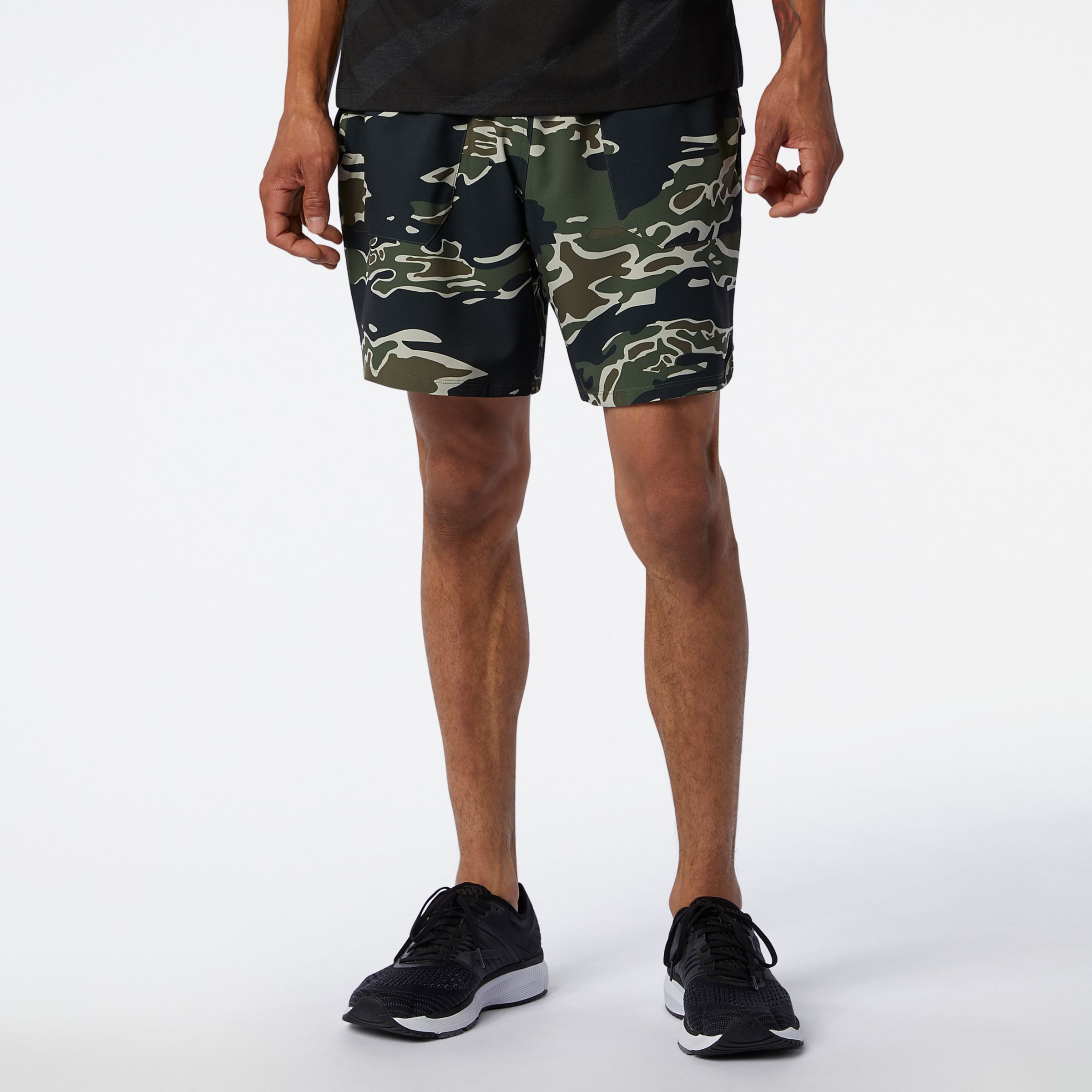 new balance camo shorts