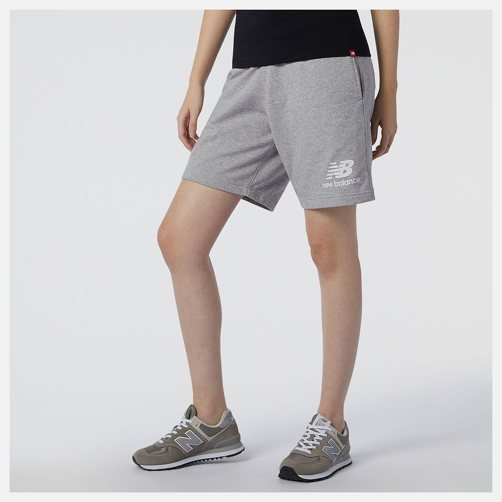 Men's NB Essentials Stacked Logo Short Apparel - New Balance