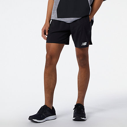 NB 7 inch Tenacity Woven Shorts, MS11018BK image number null