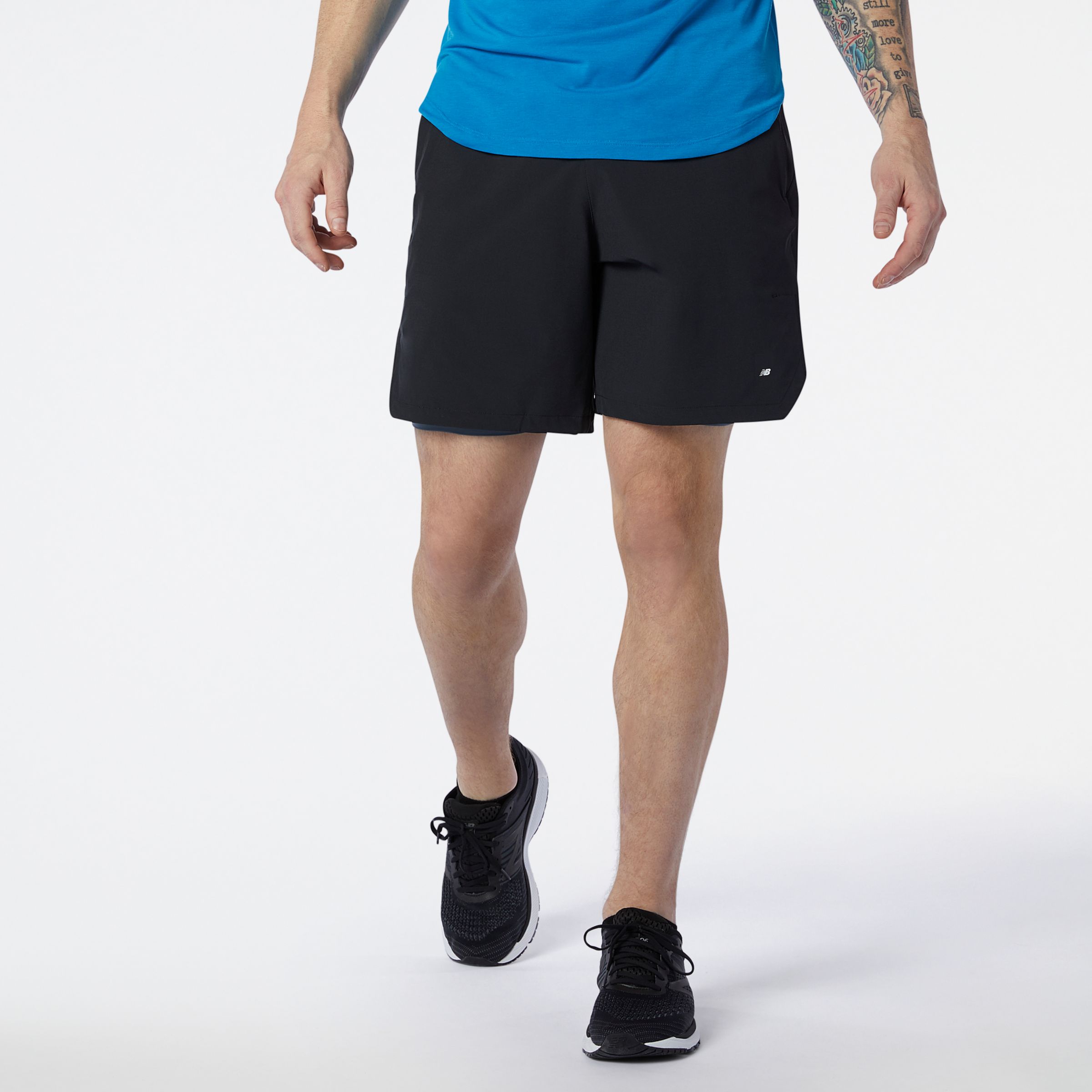 new balance grey shorts