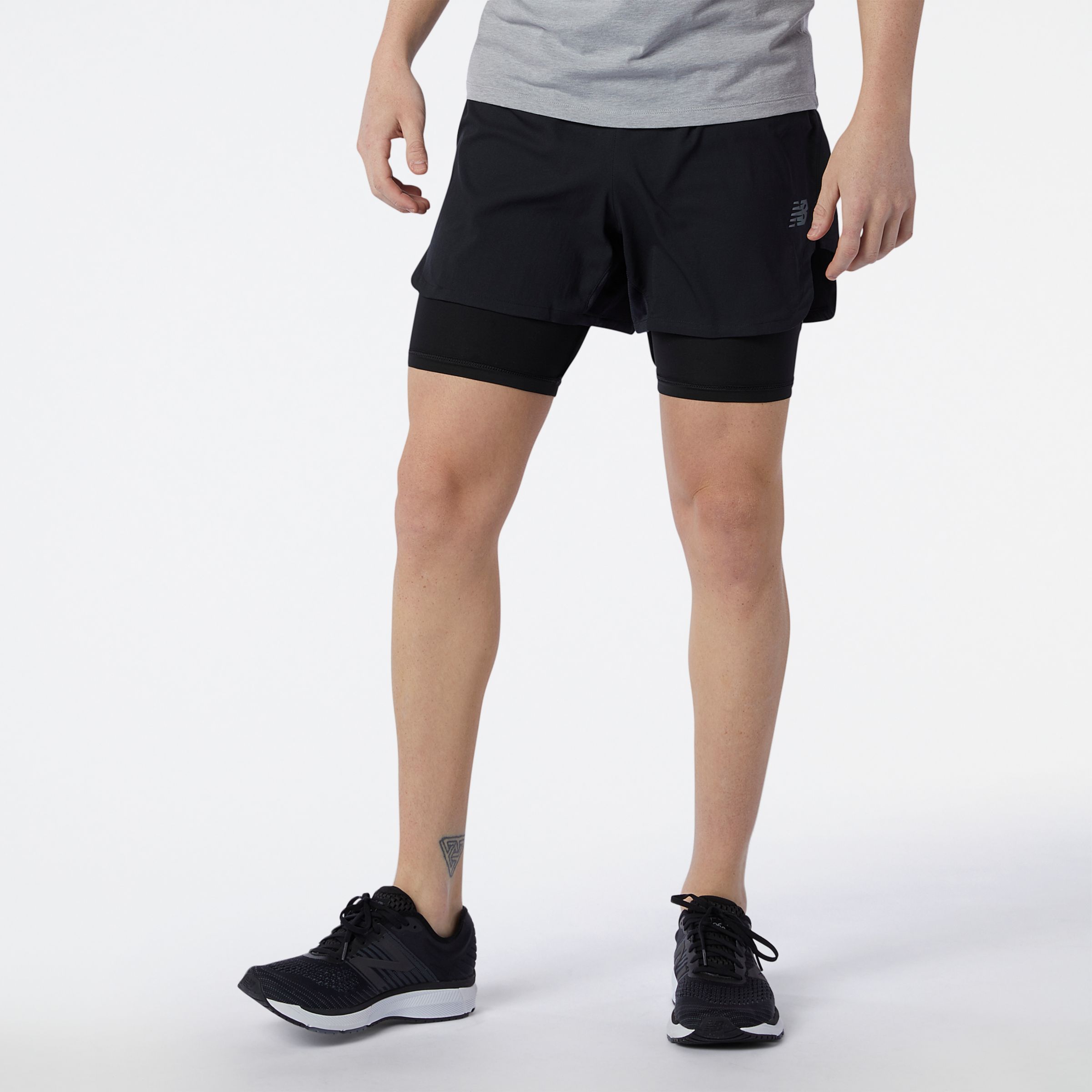 new balance lightning dry shorts