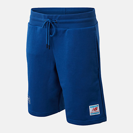 NB London Edition NB Essentials Fleece Short, MS11502DCNB image number null