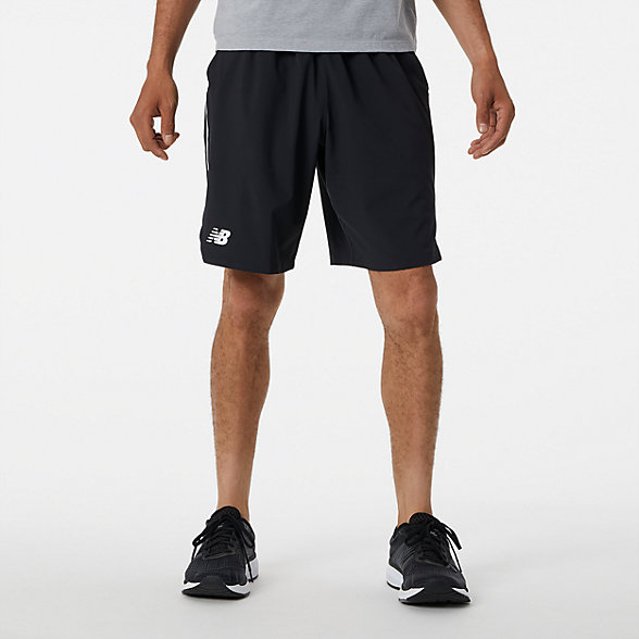 New Balance 男款速干运动短裤, MS13412BK