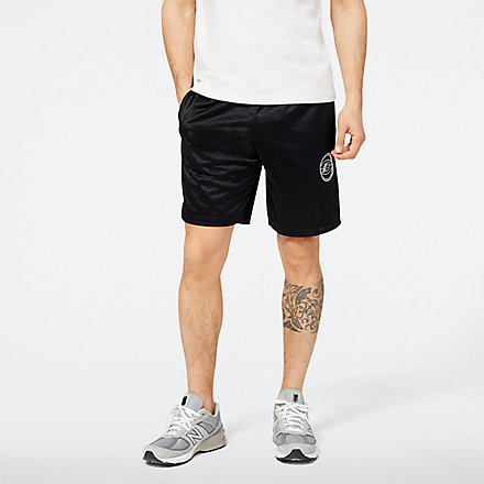 NB Pantaloncini NB Essential BBall, MS13580BK image number null