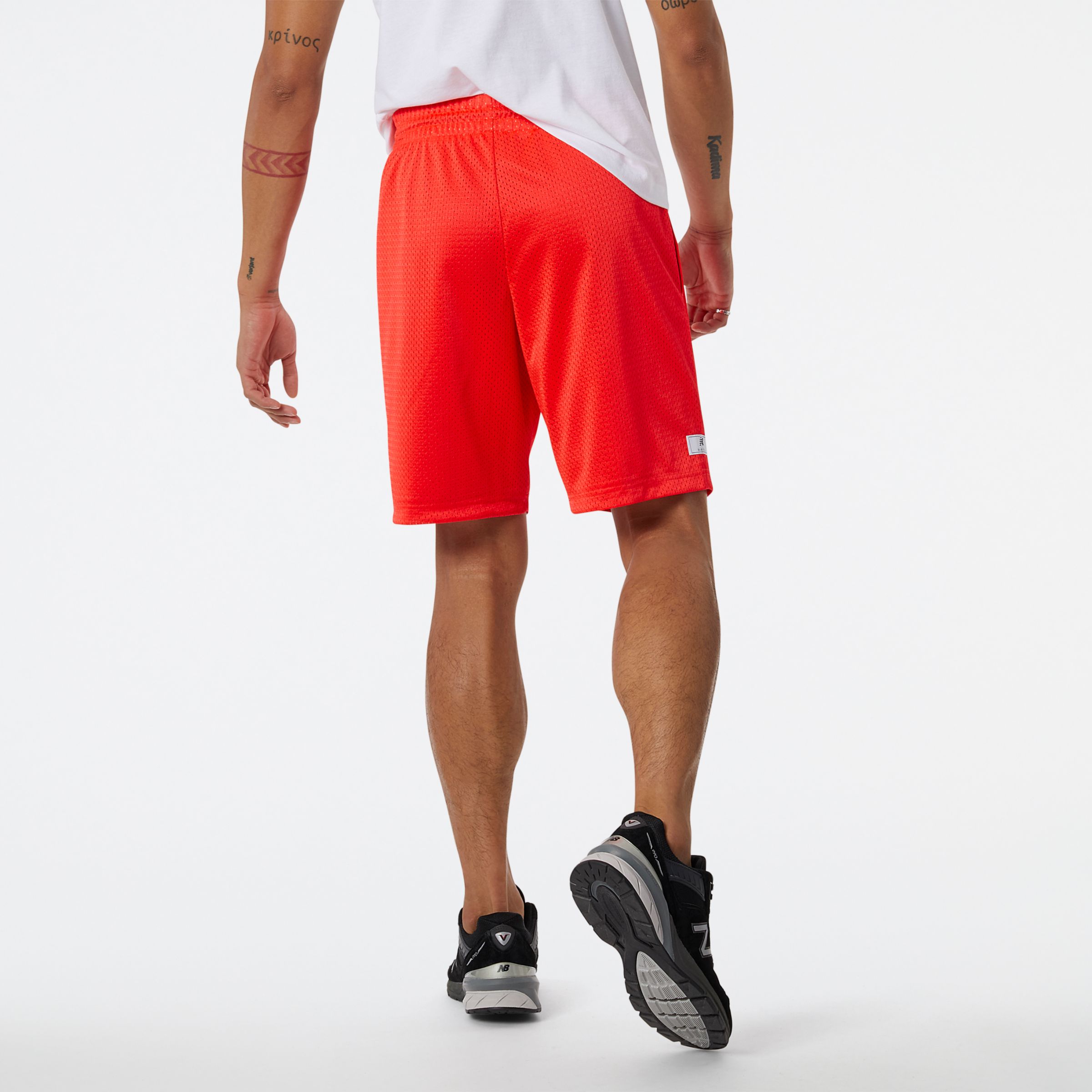 red new balance shorts