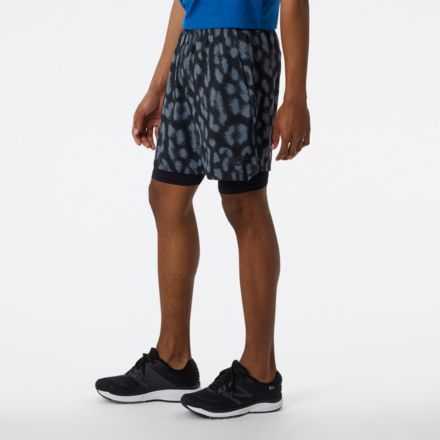 R.W.Tech Printed 7in 2-in-1 Short