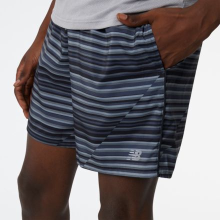 Printed Core Run 7 inch Short, THUNDER, MS21213THN