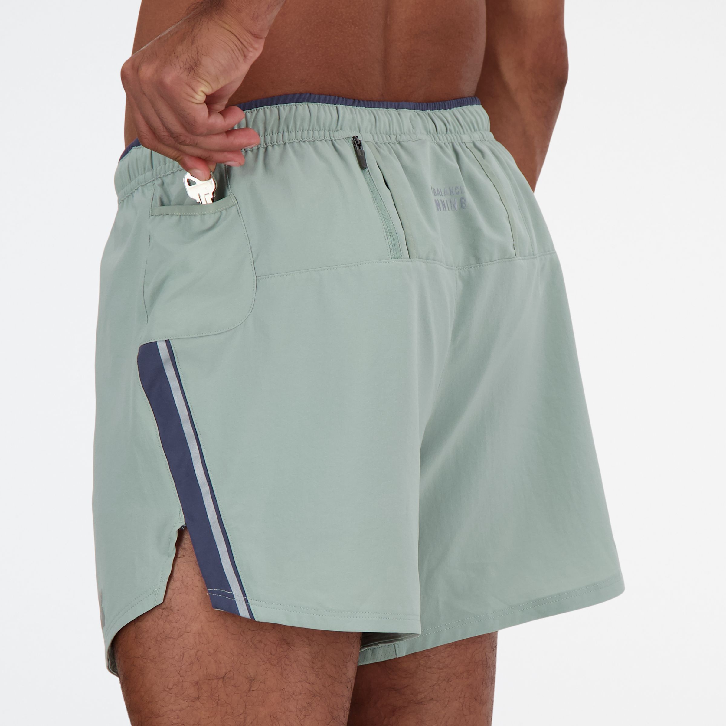 New Balance Impact Run 5 Inch Short, MS21268JIR
