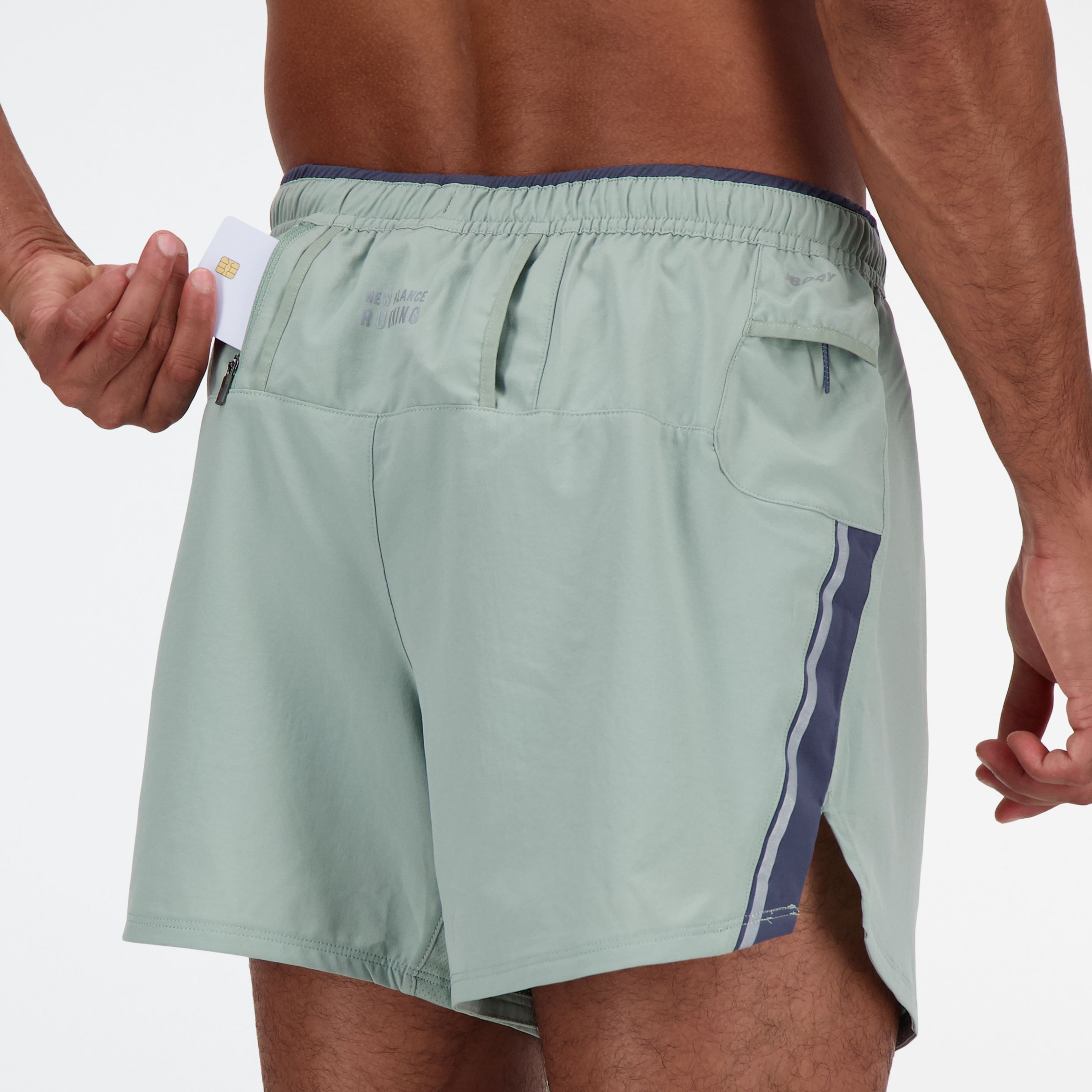 New Balance Impact Run 5 Inch Short, MS21268JIR