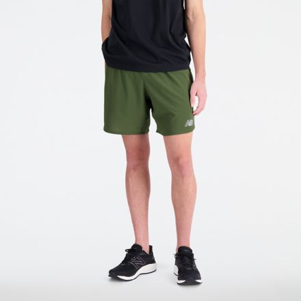 New Balance Impact Run 7 Inch Shorts Black at