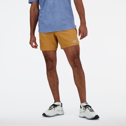 New balance 5 inch running shorts best sale