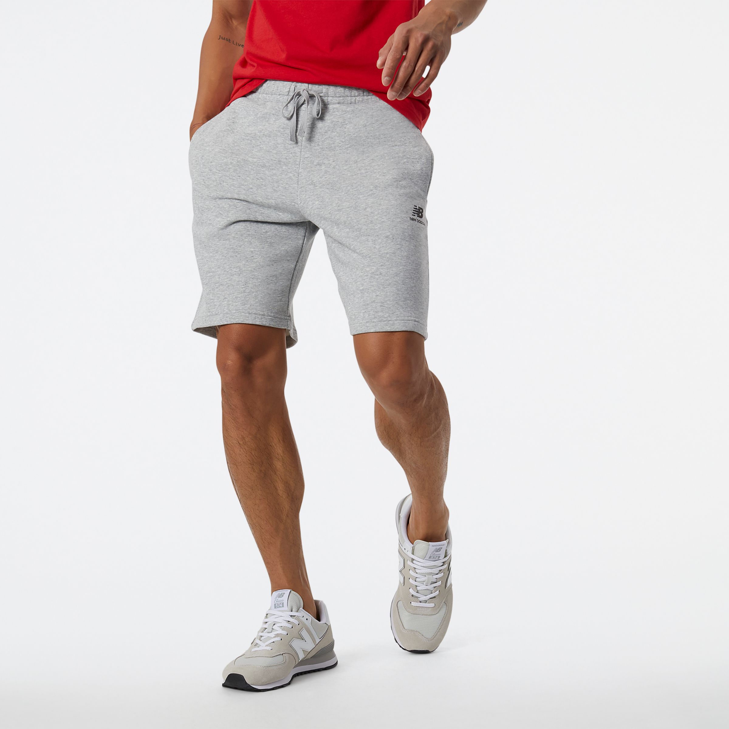 new balance running shorts with compression