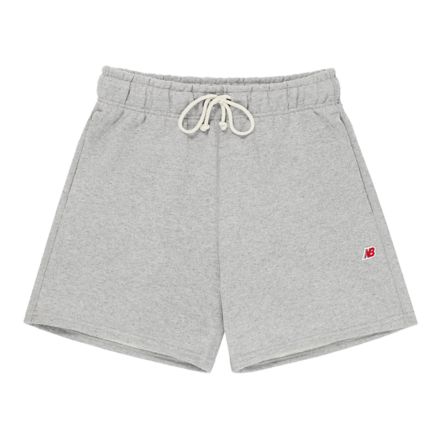 Grey new balance shorts on sale