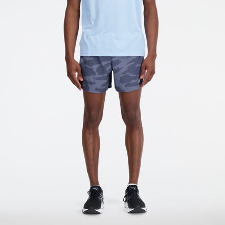 Men's Printed Accelerate 5 Inch Short Apparel - New Balance