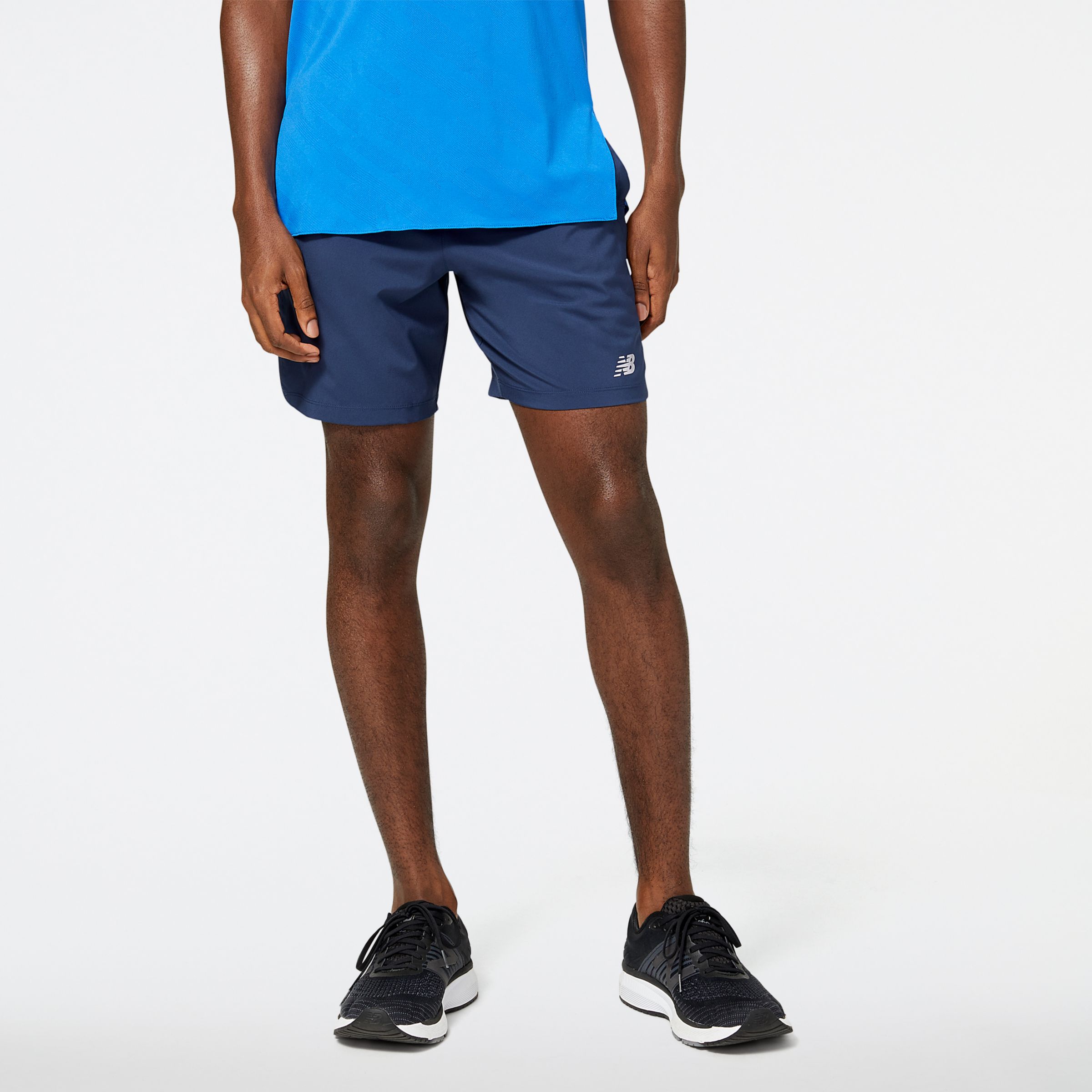 

New Balance Men's Accelerate 7 Inch Short Blue - Blue