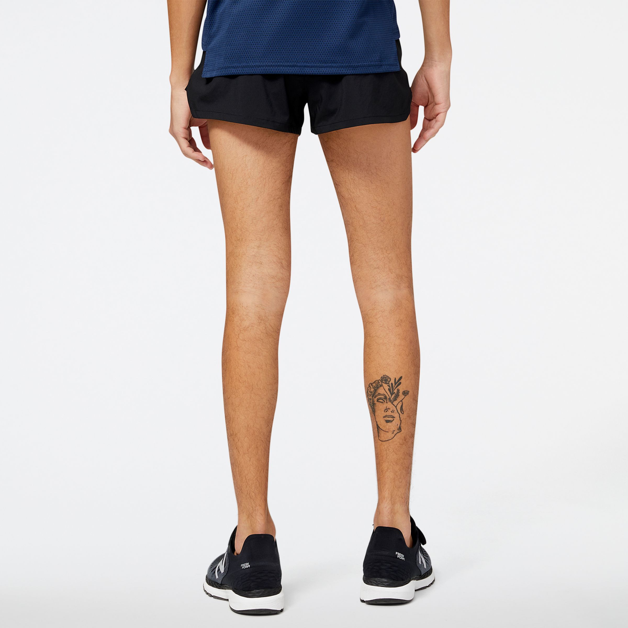 New Balance Accelerate 3 Inch Split Short, MS23243BK