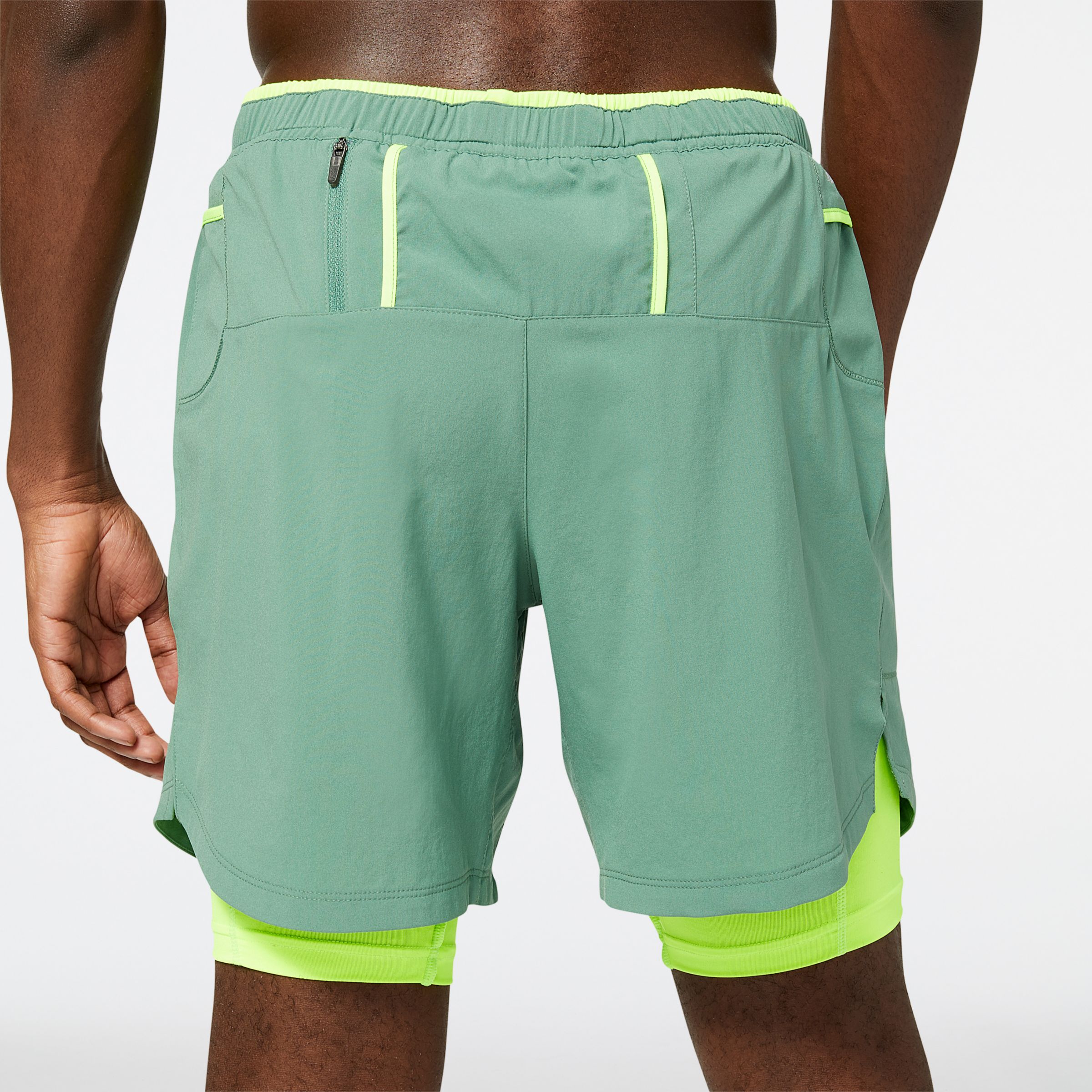 Men's new balance impact 7 2-in-1 run clearance short