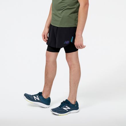 Men's Q Speed 5 Inch 2 in 1 Short - New Balance