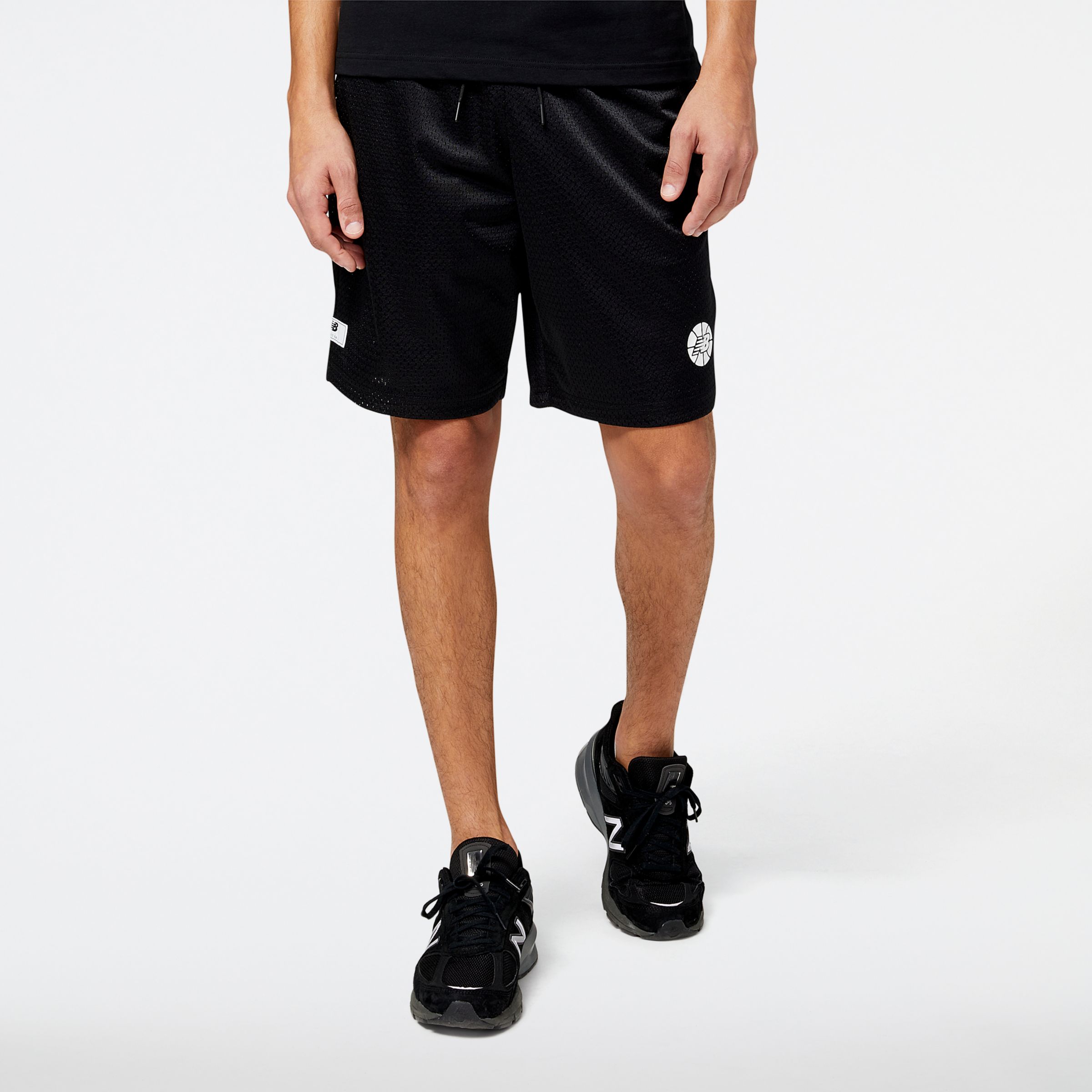 

New Balance Men's NB Hoops Fundamentals Short Black - Black