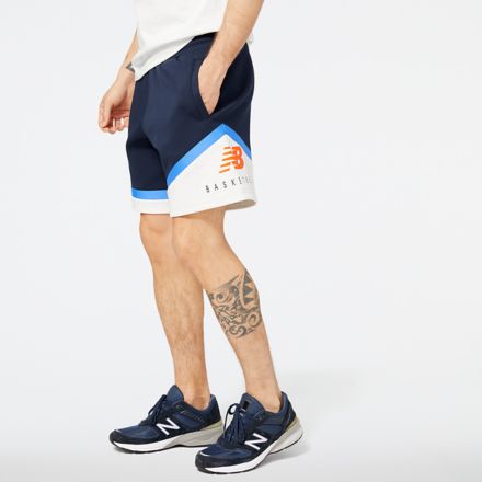 NB Hoops Abstract Short