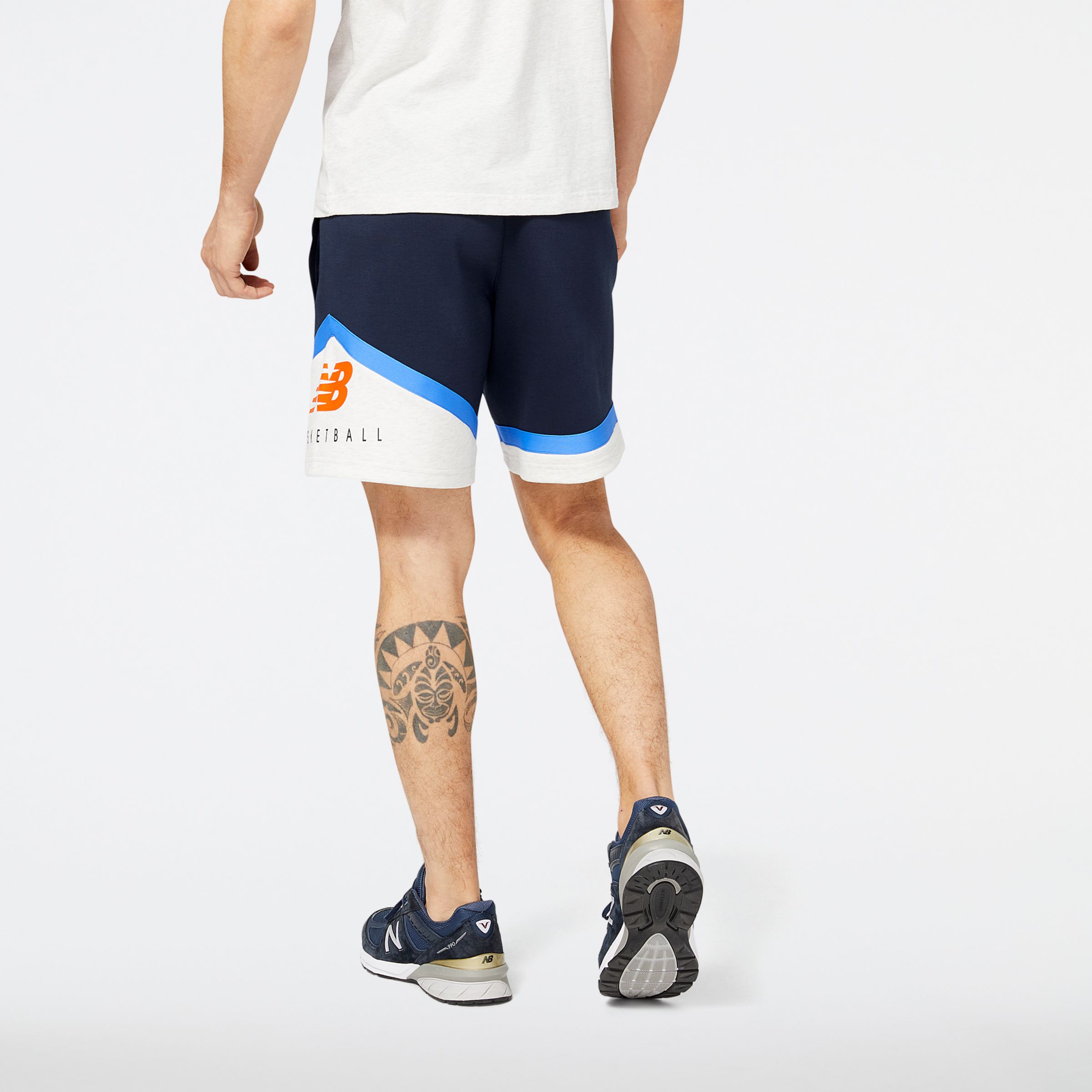 NB Hoops Abstract Short