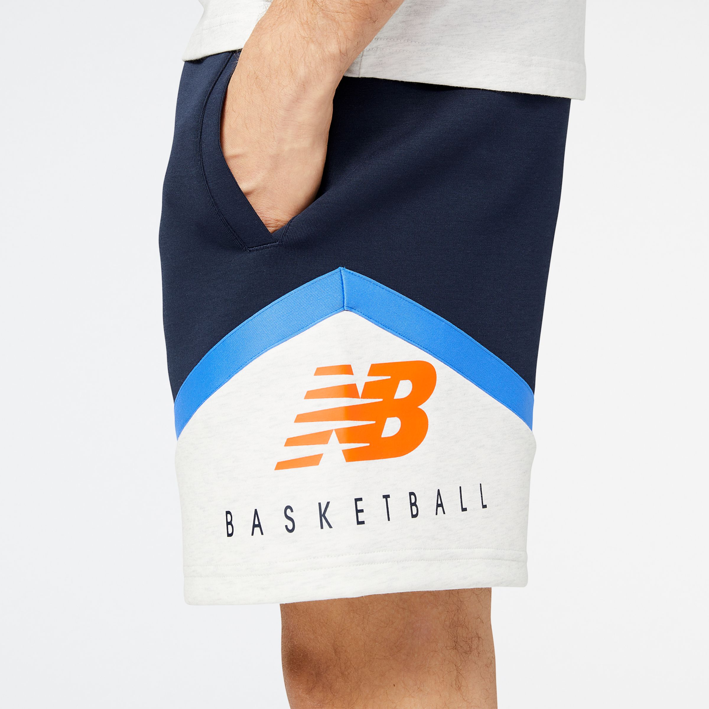 NB Hoops Abstract Short