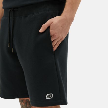 NB Small Logo Shorts, BLACK, MS23600BK