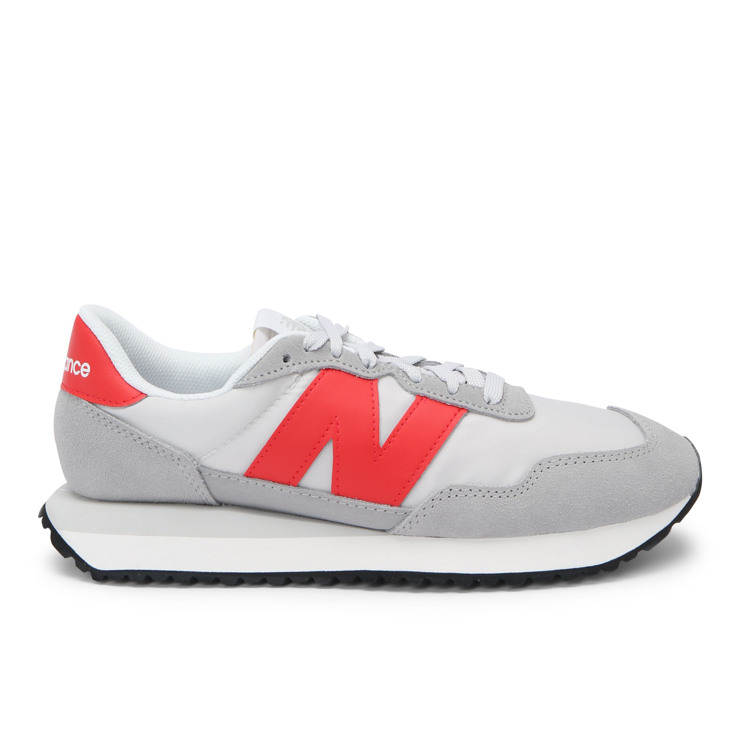 

New Balance Men's 237 Grey/Red - Grey/Red