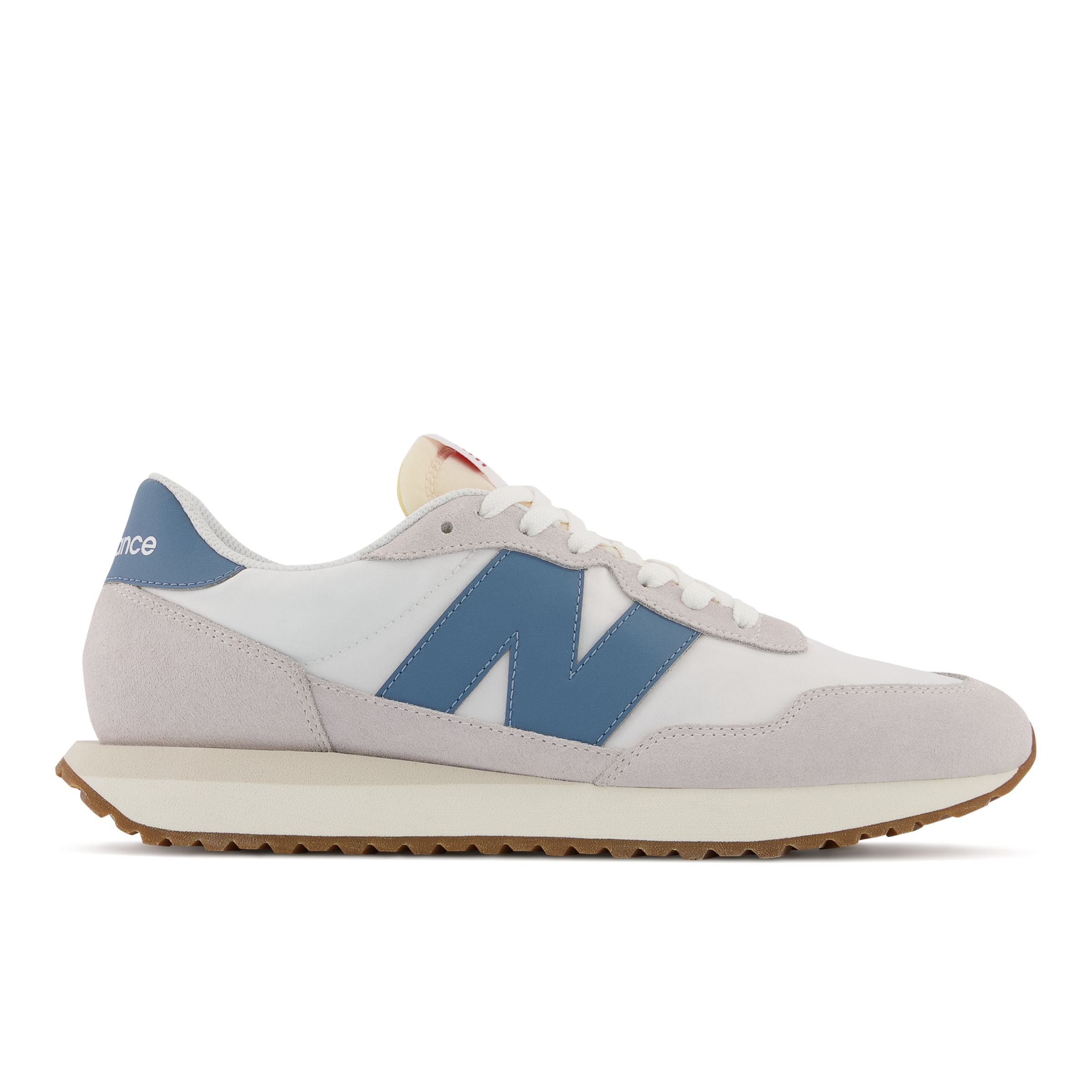 

New Balance Homme 237V1 en Gris/Blanc, Suede/Mesh, Taille 43 Large