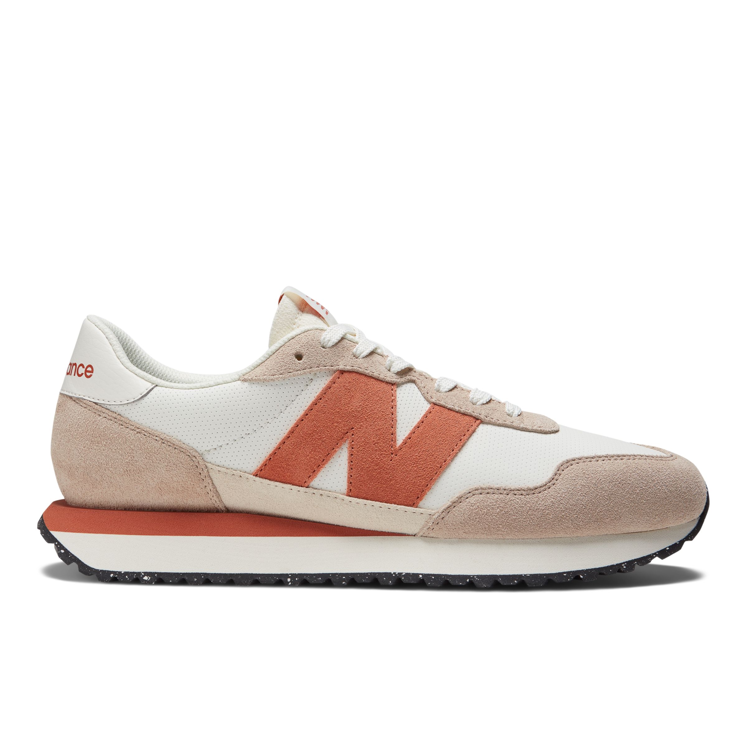 

New Balance Homme 237V1 en Marron/Beige, Suede/Mesh, Taille 42 Large