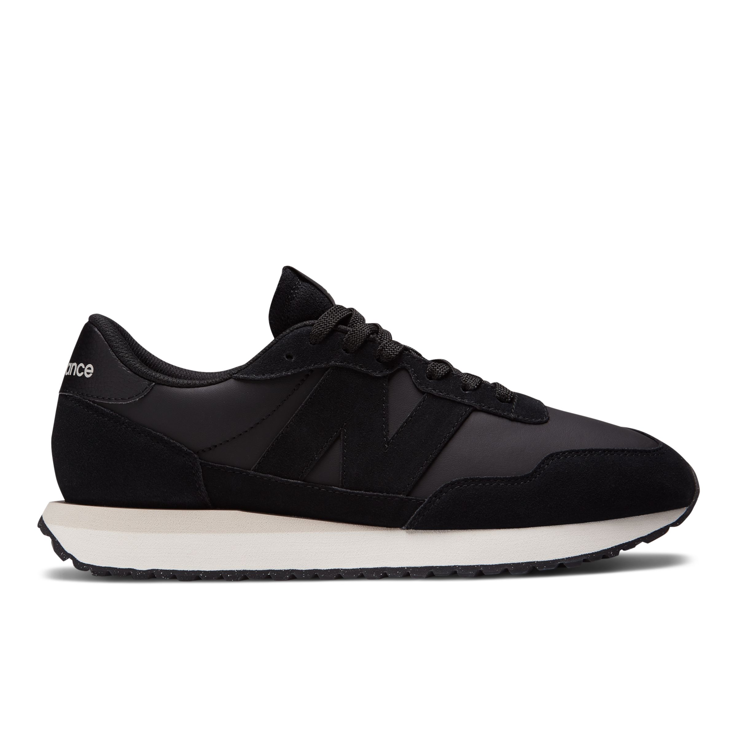 New Balance Homme 237 en Noir/Beige, Suede/Mesh, Taille 44.5 Large