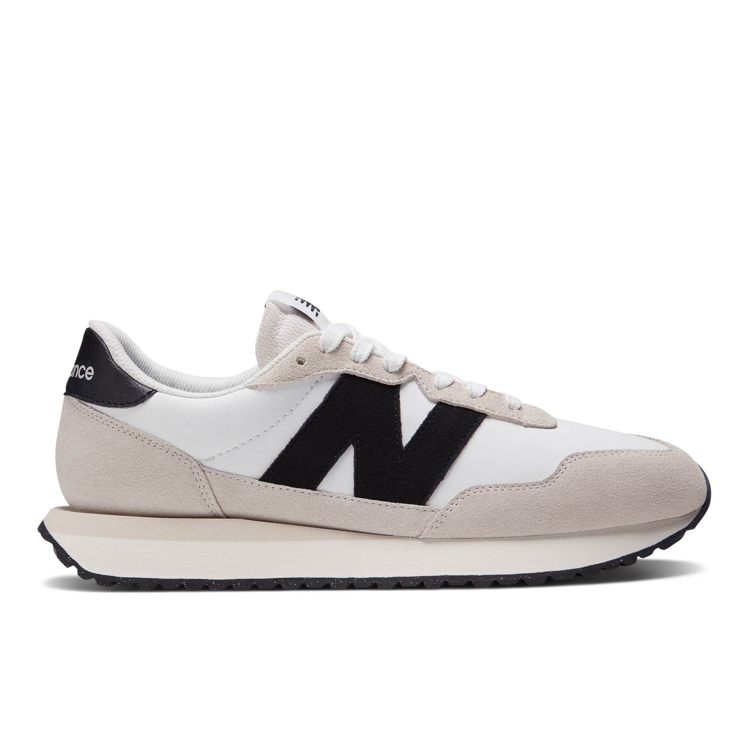 New Balance Men's 237 White/Black - White/Black