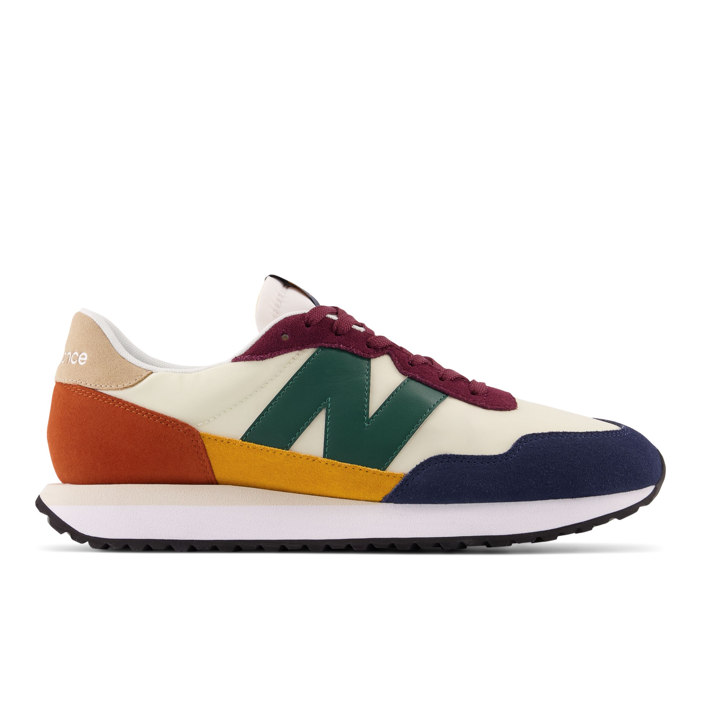 New Balance Men's 237 - Beige/Purple/Green - MS237VE